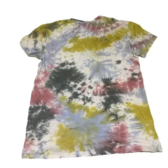 Empyre shirt womens M tiedie punk rock Emo gothic rockroll freedom skull hippie - Picture 4 of 5